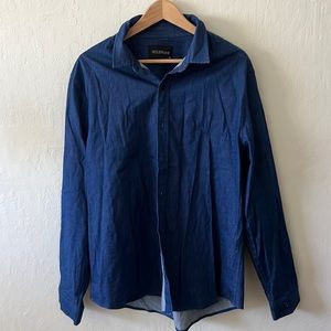 Wildfang denim long sleeve button down